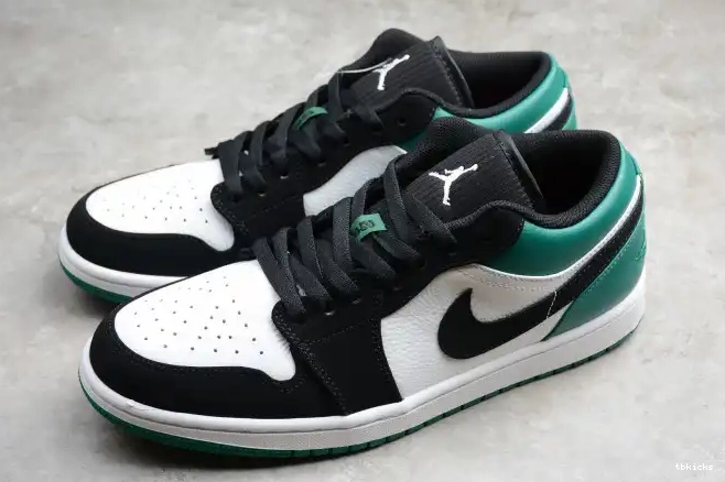 Reps TB Jordan Air Low Mystic Green 1 White 553558-113 Black 0506